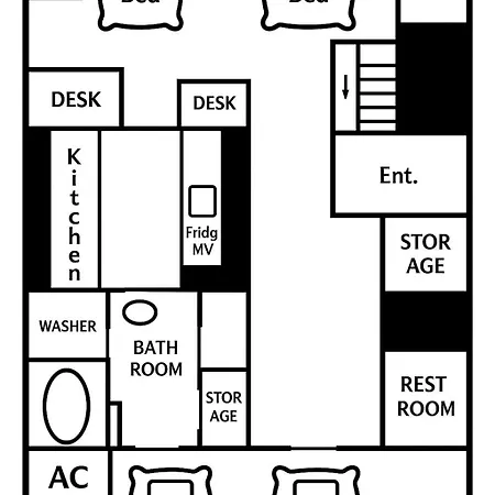 50M 2Dk Private Condo!Center Of Tokyo!5Min Akasaka Sta!! Extérieur photo